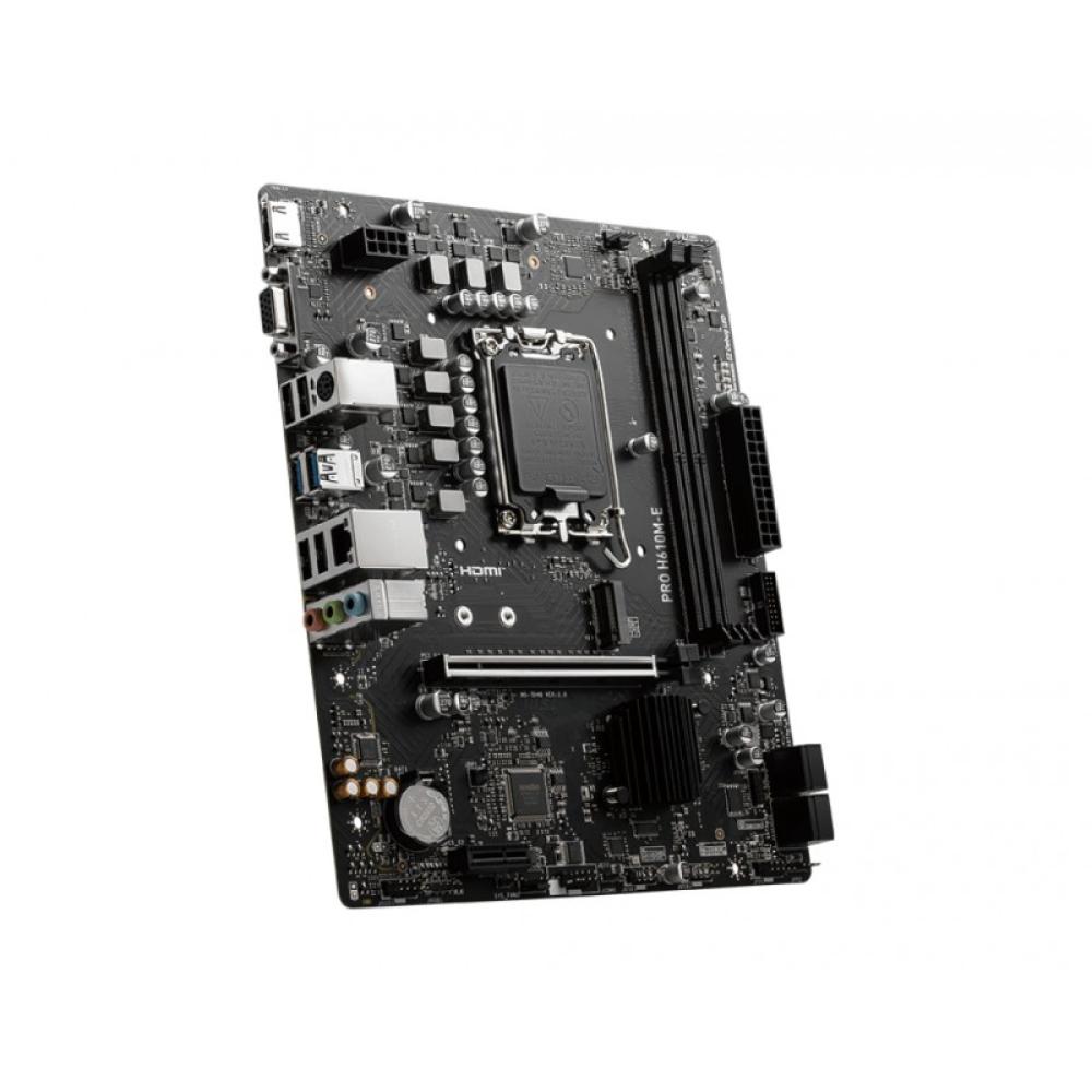 MSI - PRO H610M-E placa base Intel H610 LGA 1700 micro ATX