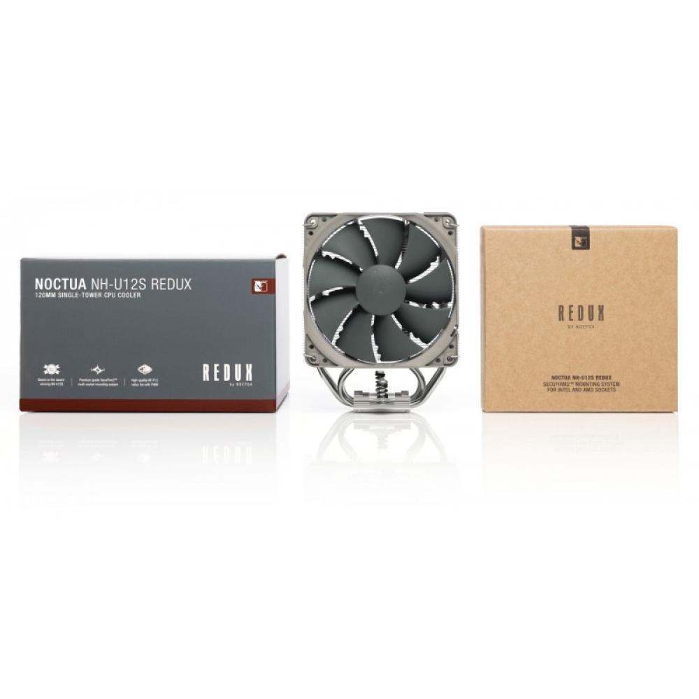 Noctua - NH-U12S redux Procesador Enfriador 12 cm Gris, Acero inoxidable