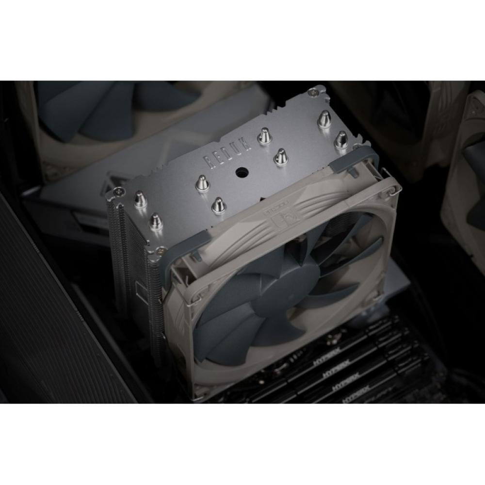 Noctua - NH-U12S redux Procesador Enfriador 12 cm Gris, Acero inoxidable