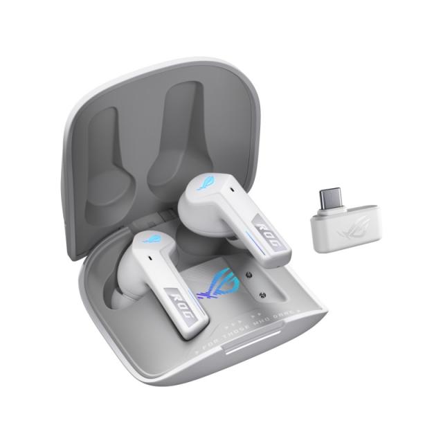 ASUS - ROG Cetra True Wireless Speednova Auriculares True Wireless Stereo (TWS) Dentro de oído Juego Bluetooth Blanco