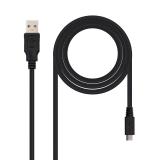 Nanocable - CABLE USB 2.0, TIPO A/M-MICRO USB B/M, 1.8 M