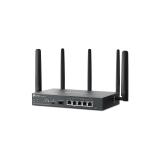 TP-Link - Omada ER706W-4G router inalámbrico Gigabit Ethernet Doble banda (2,4 GHz / 5 GHz) Negro