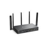 TP-Link - Omada ER706W-4G router inalámbrico Gigabit Ethernet Doble banda (2,4 GHz / 5 GHz) Negro
