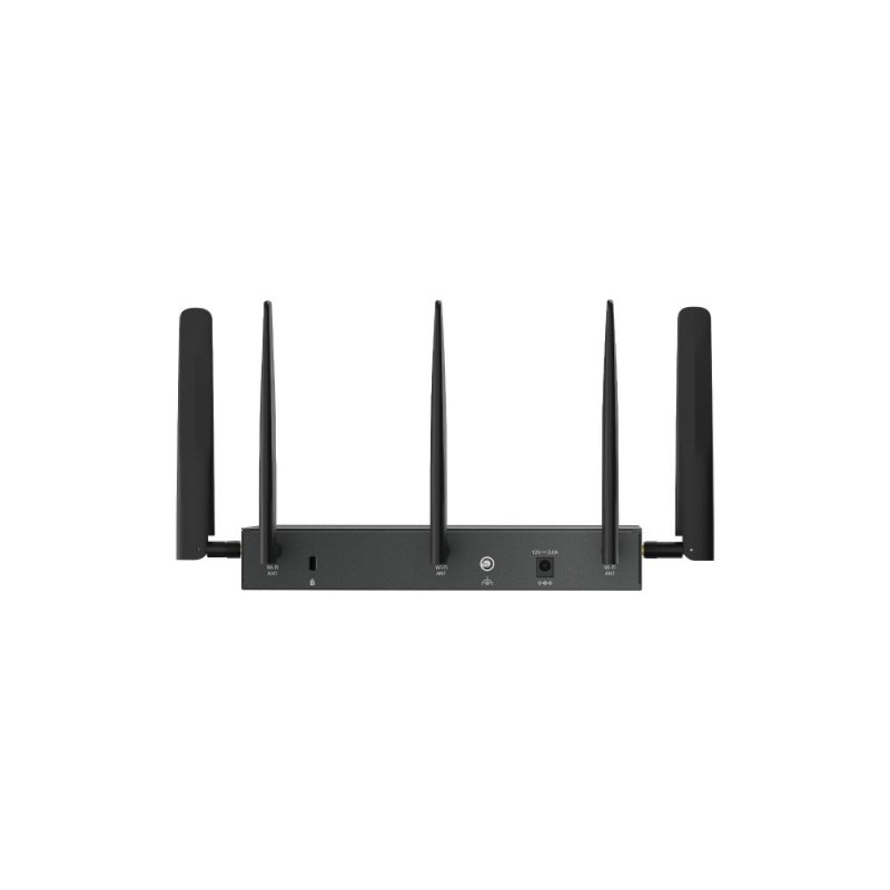 TP-Link - Omada ER706W-4G router inalámbrico Gigabit Ethernet Doble banda (2,4 GHz / 5 GHz) Negro