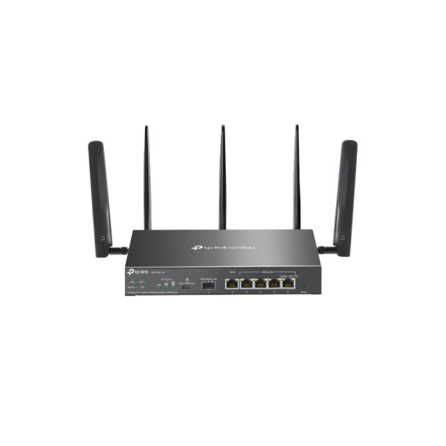 TP-Link - Omada ER706W-4G router inalámbrico Gigabit Ethernet Doble banda (2,4 GHz / 5 GHz) Negro