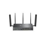 TP-Link - Omada ER706W-4G router inalámbrico Gigabit Ethernet Doble banda (2,4 GHz / 5 GHz) Negro