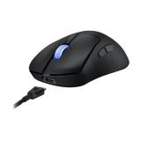 ASUS - ROG Keris II Ace Wireless AimPoint Black ratón Juego mano derecha RF Wireless + Bluetooth + USB Type-A Óptico 42000 DPI