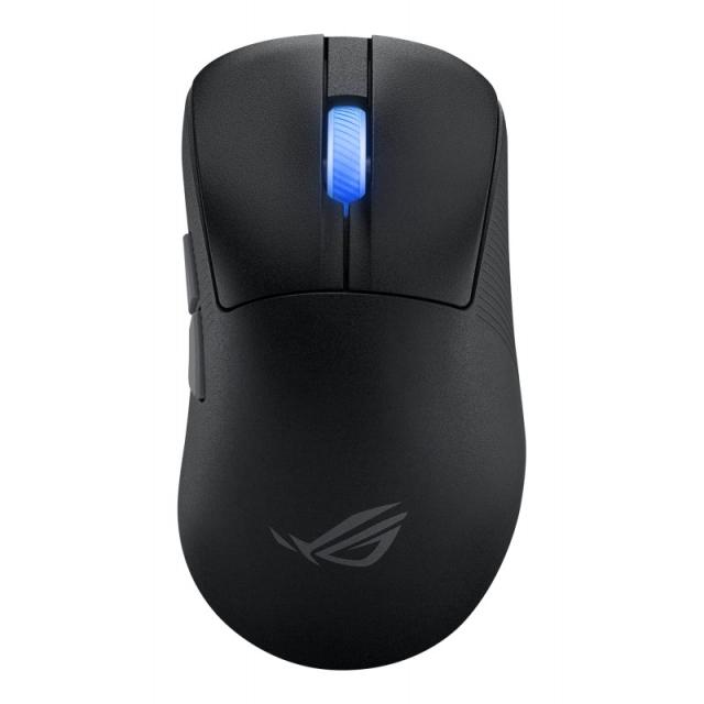 ASUS - ROG Keris II Ace Wireless AimPoint Black ratón Juego mano derecha RF Wireless + Bluetooth + USB Type-A Óptico 42000 DPI