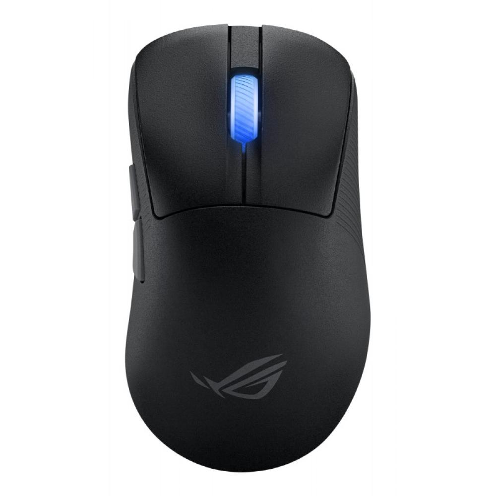 ASUS - ROG Keris II Ace Wireless AimPoint Black ratón Juego mano derecha RF Wireless + Bluetooth + USB Type-A Óptico 42000 DPI