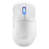 ASUS - ROG Keris II Ace Wireless AimPoint White ratón Juego mano derecha RF Wireless + Bluetooth + USB Type-A Óptico 42000 DPI