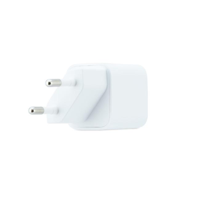 CoolBox - CARGADOR GAN 20W USB-C/USB-A PARED