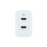 CoolBox - CARGADOR GAN 35W USB-C/USB-C PARED