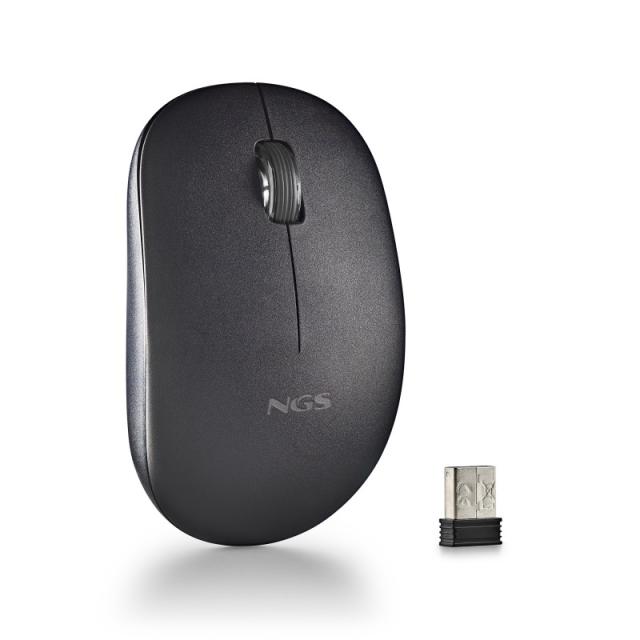 NGS - FOG PRO ratón Oficina Ambidextro RF inalámbrico Óptico 1000 DPI - NGS-MOUSE-1368
