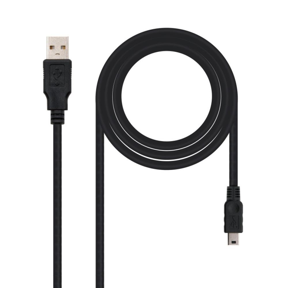 Nanocable - CABLE USB 2.0, TIPO A/M-MINI USB 5PIN/M, 1.8 M