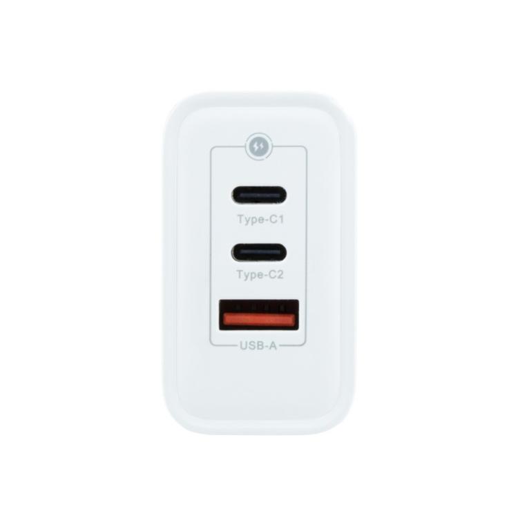CoolBox - CARGADOR GAN 65W USB-C/USB-C/USB-A PARED