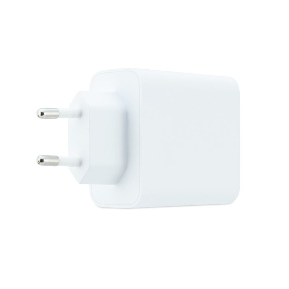 CoolBox - CARGADOR GAN 65W USB-C/USB-C/USB-A PARED
