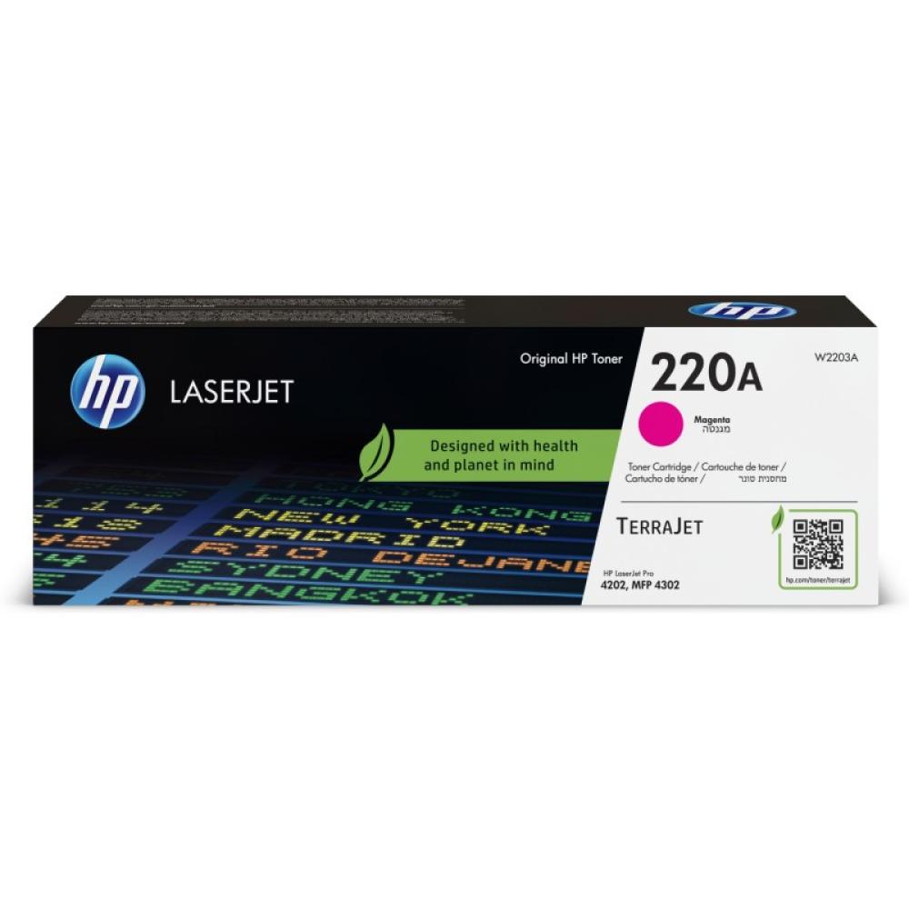 HP - Cartucho de tóner Original LaserJet 220A magenta