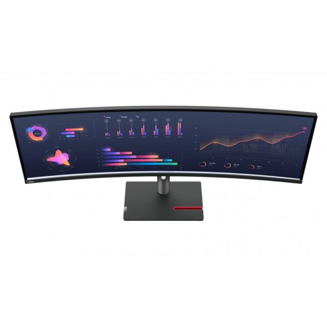 Lenovo - ThinkVision P49w-30 LED display 124,5 cm (49") 5120 x 1440 Pixeles DQHD Negro