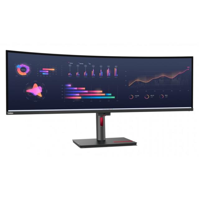 Lenovo - ThinkVision P49w-30 LED display 124,5 cm (49") 5120 x 1440 Pixeles DQHD Negro