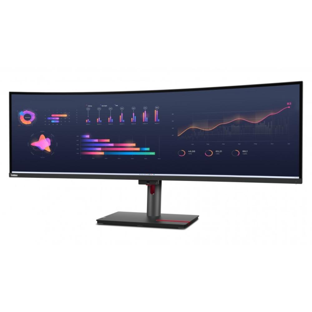 Lenovo - ThinkVision P49w-30 LED display 124,5 cm (49") 5120 x 1440 Pixeles DQHD Negro