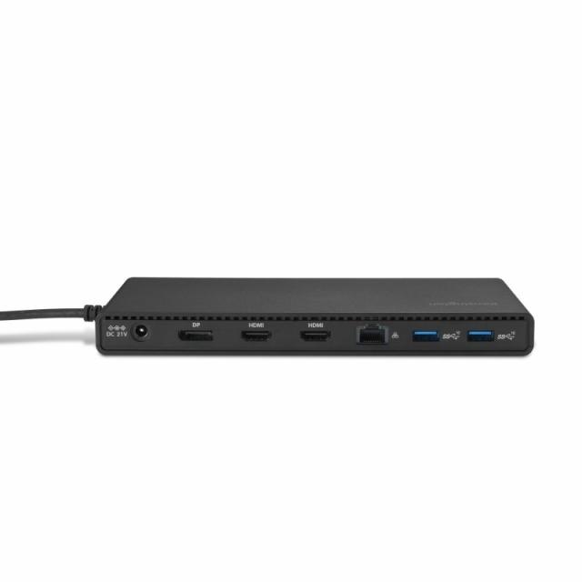 Kensington - Replicador de puertos SD4842P EQ con USB-C de 10 Gbps con tres salidas de vídeo y 100 W PD