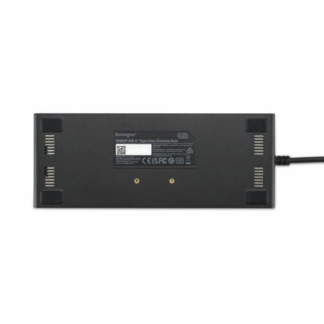 Kensington - Replicador de puertos SD4842P EQ con USB-C de 10 Gbps con tres salidas de vídeo y 100 W PD