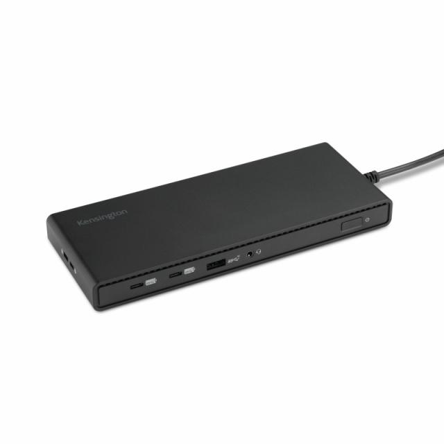 Kensington - Replicador de puertos SD4842P EQ con USB-C de 10 Gbps con tres salidas de vídeo y 100 W PD