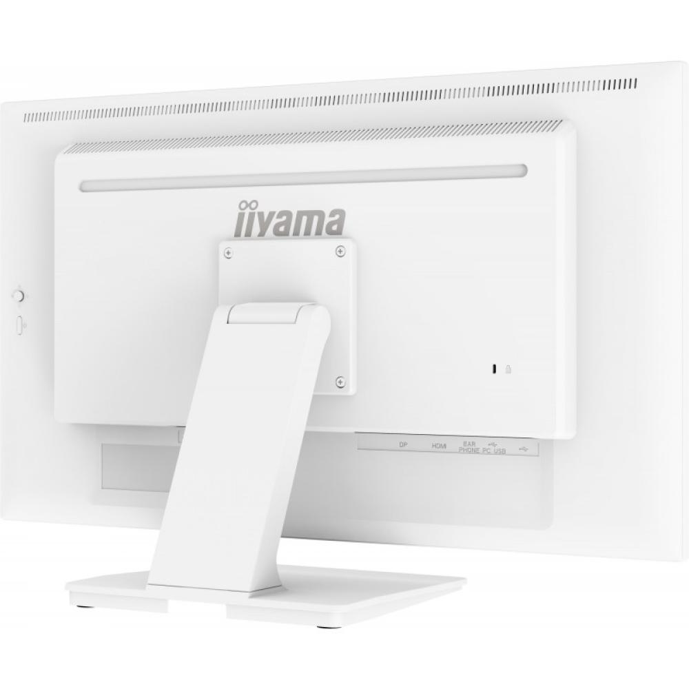 iiyama - ProLite T2752MSC-W1 pantalla para PC 68,6 cm (27") 1920 x 1080 Pixeles Full HD LED Pantalla táctil Blanco