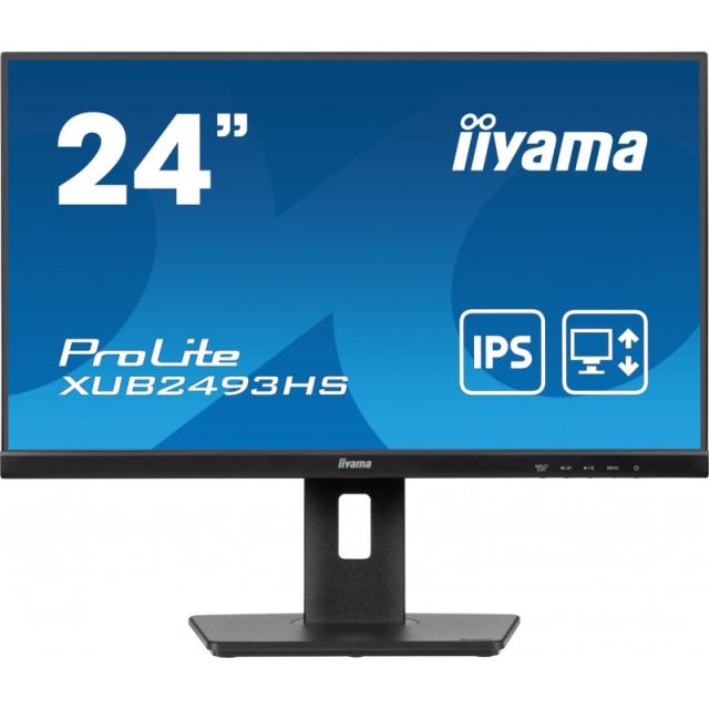 iiyama - ProLite XUB2493HS-B6 pantalla para PC 60,5 cm (23.8") 1920 x 1080 Pixeles Full HD LED Negro