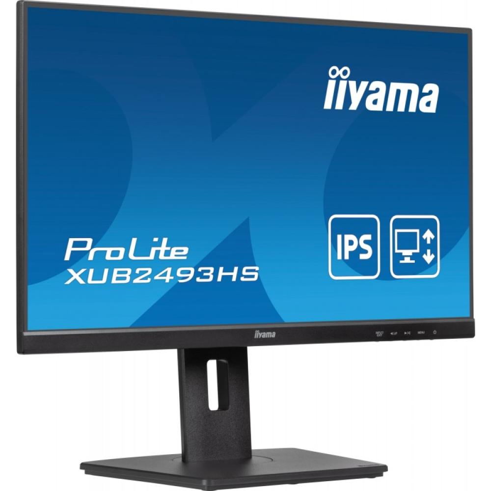 iiyama - ProLite XUB2493HS-B6 pantalla para PC 60,5 cm (23.8") 1920 x 1080 Pixeles Full HD LED Negro