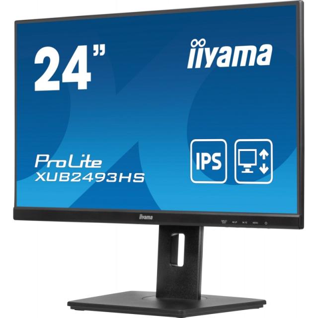 iiyama - ProLite XUB2493HS-B6 pantalla para PC 60,5 cm (23.8") 1920 x 1080 Pixeles Full HD LED Negro