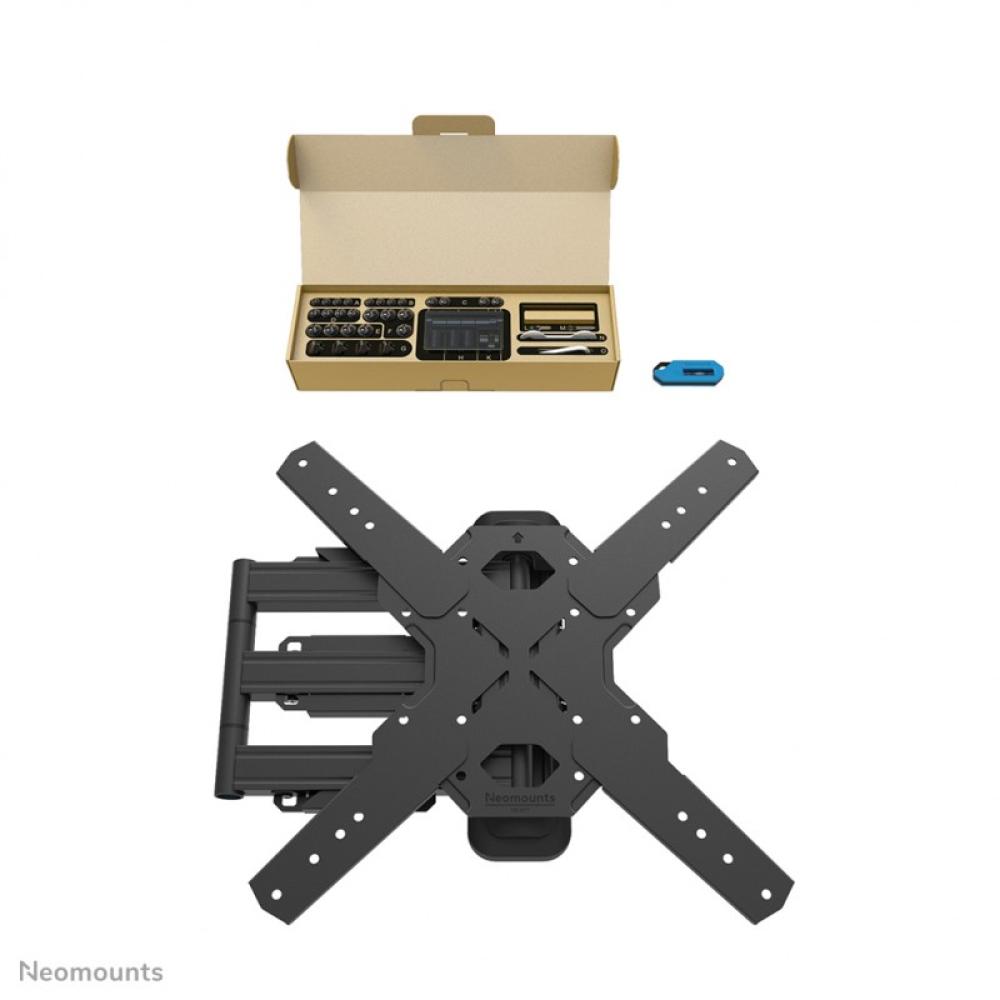 Neomounts - WL40S-850BL14 Soporte de pared para TV 32-65" - movimiento completo - instalación rápida