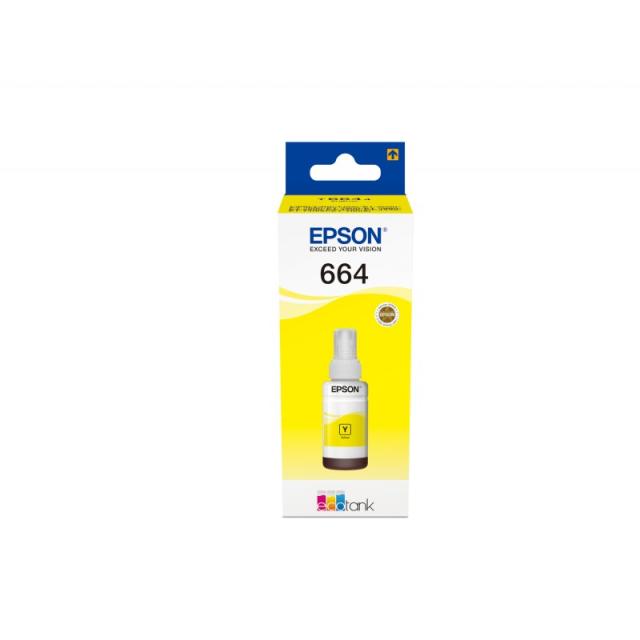 Epson - 664 Ecotank Yellow ink bottle (70ml)