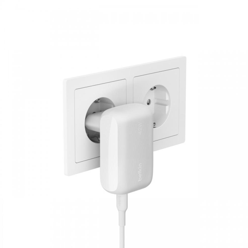 Belkin - WCB009vfWH Portátil, Smartphone, Tableta Blanco Corriente alterna Carga rápida Interior