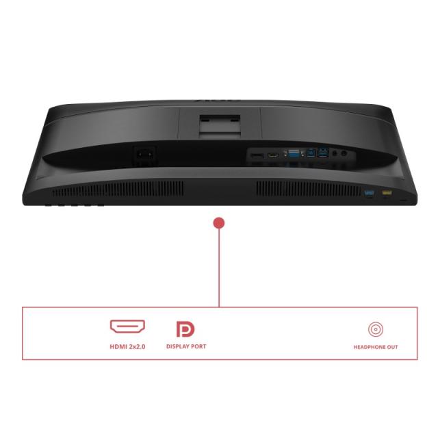 AOC - U34E2M pantalla para PC 86,4 cm (34") 3440 x 1440 Pixeles Wide Quad HD Negro