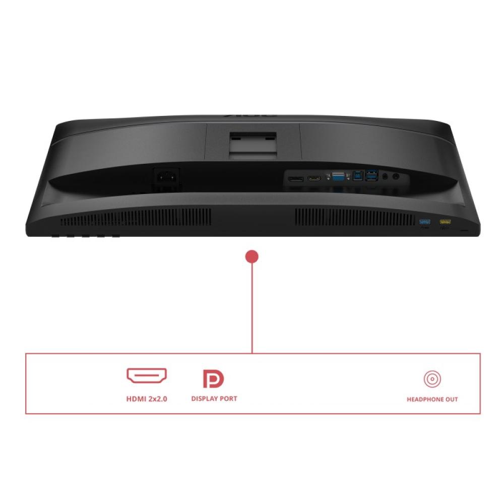 AOC - U34E2M pantalla para PC 86,4 cm (34") 3440 x 1440 Pixeles Wide Quad HD Negro