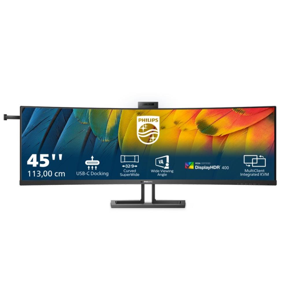 Philips - 6000 series 45B1U6900CH/00 pantalla para PC 113 cm (44.5") 5120 x 1440 Pixeles UltraWide Dual Quad HD LED Negro