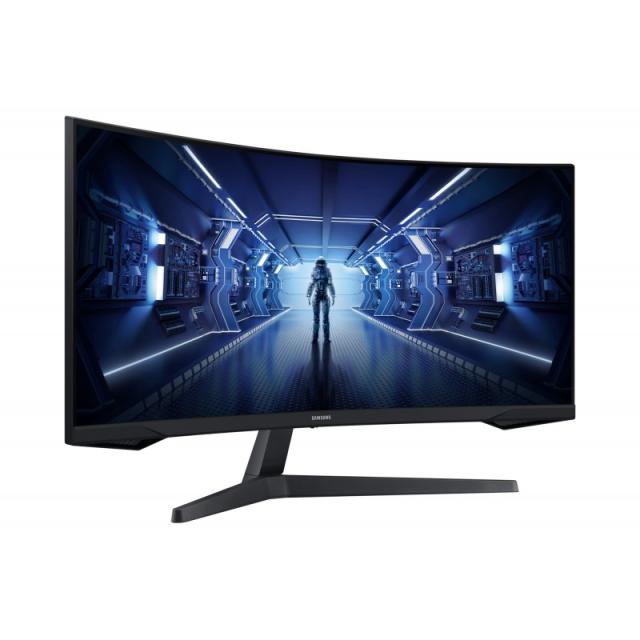 Samsung - G55T pantalla para PC 86,4 cm (34") 3440 x 1440 Pixeles UltraWide Quad HD LED Negro