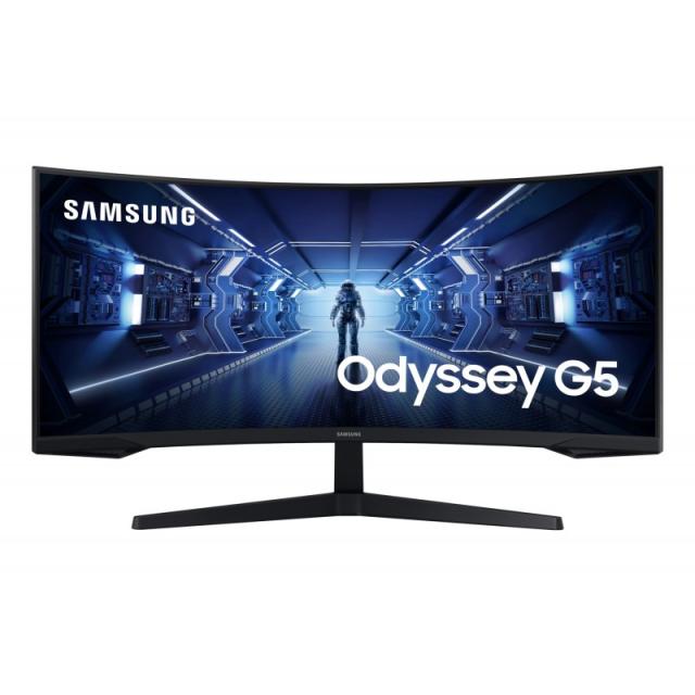 Samsung - G55T pantalla para PC 86,4 cm (34") 3440 x 1440 Pixeles UltraWide Quad HD LED Negro