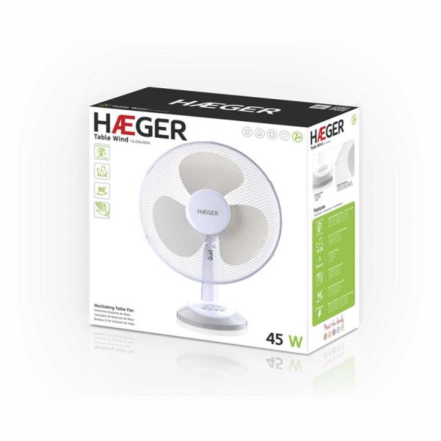 Haeger - FA-016.007A ventilador Blanco