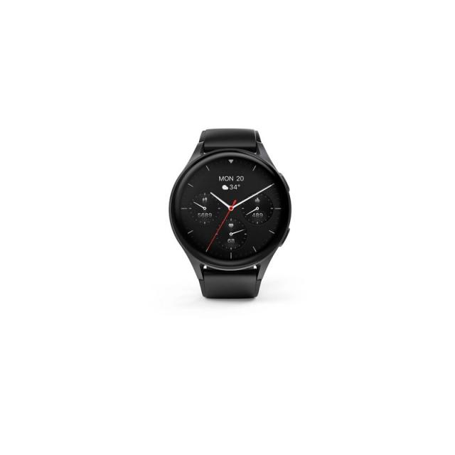Hama - Smartwatch 8900 3,63 cm (1.43") AMOLED 45 mm Digital 466 x 466 Pixeles Pantalla táctil Negro GPS (satélite)