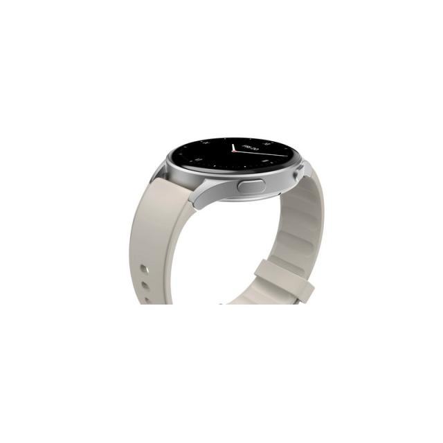 Hama - Smartwatch 8900 3,35 cm (1.32") AMOLED 42 mm Digital 466 x 466 Pixeles Pantalla táctil Plata GPS (satélite)