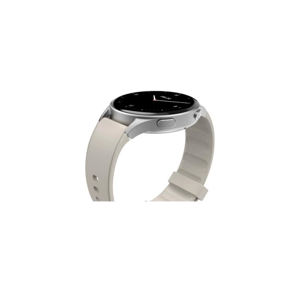 Hama - Smartwatch 8900 3,35 cm (1.32") AMOLED 42 mm Digital 466 x 466 Pixeles Pantalla táctil Plata GPS (satélite)