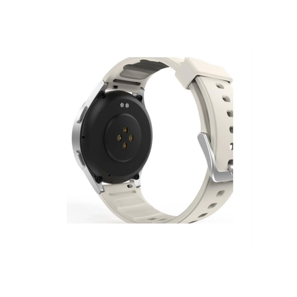 Hama - Smartwatch 8900 3,35 cm (1.32") AMOLED 42 mm Digital 466 x 466 Pixeles Pantalla táctil Plata GPS (satélite)