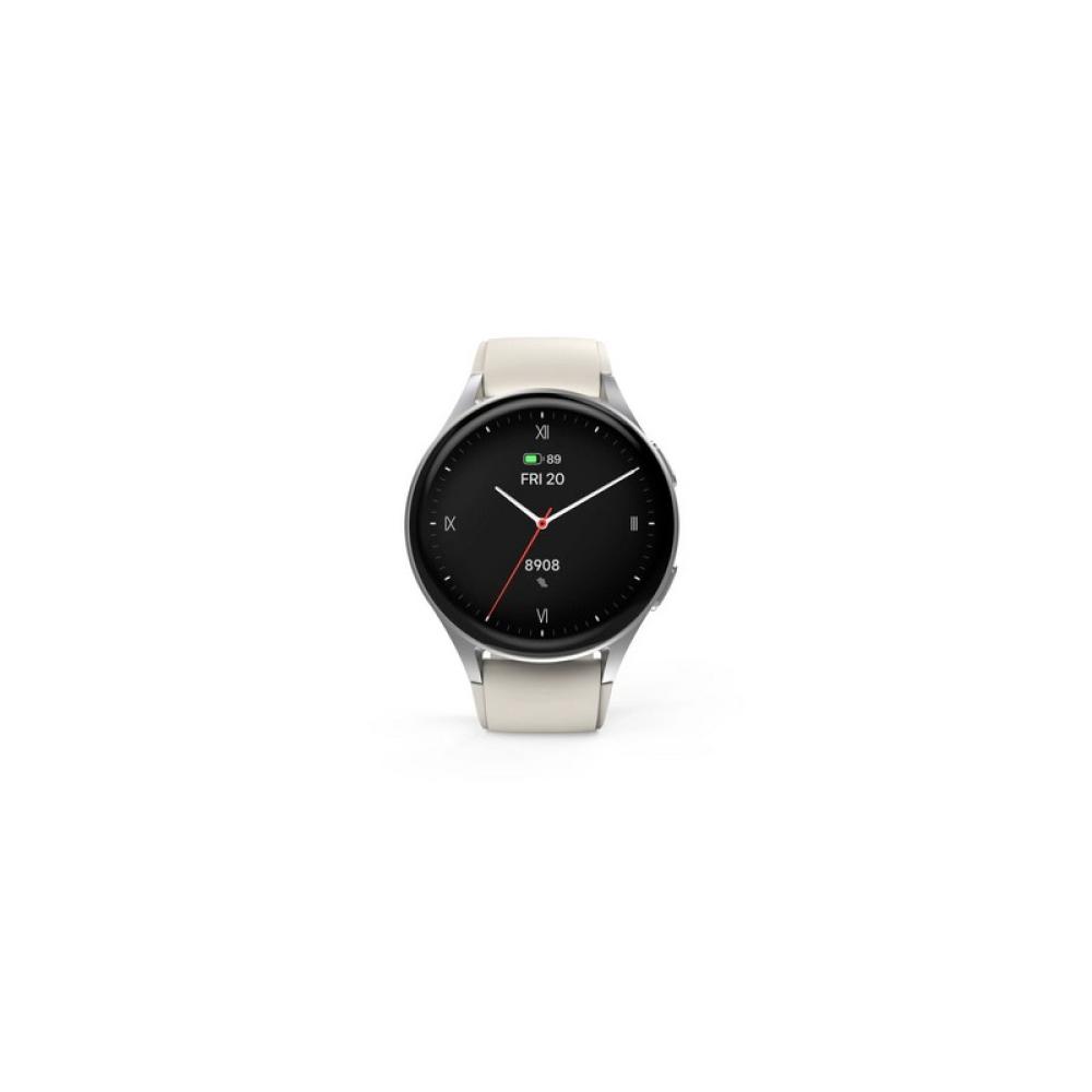 Hama - Smartwatch 8900 3,35 cm (1.32") AMOLED 42 mm Digital 466 x 466 Pixeles Pantalla táctil Plata GPS (satélite)
