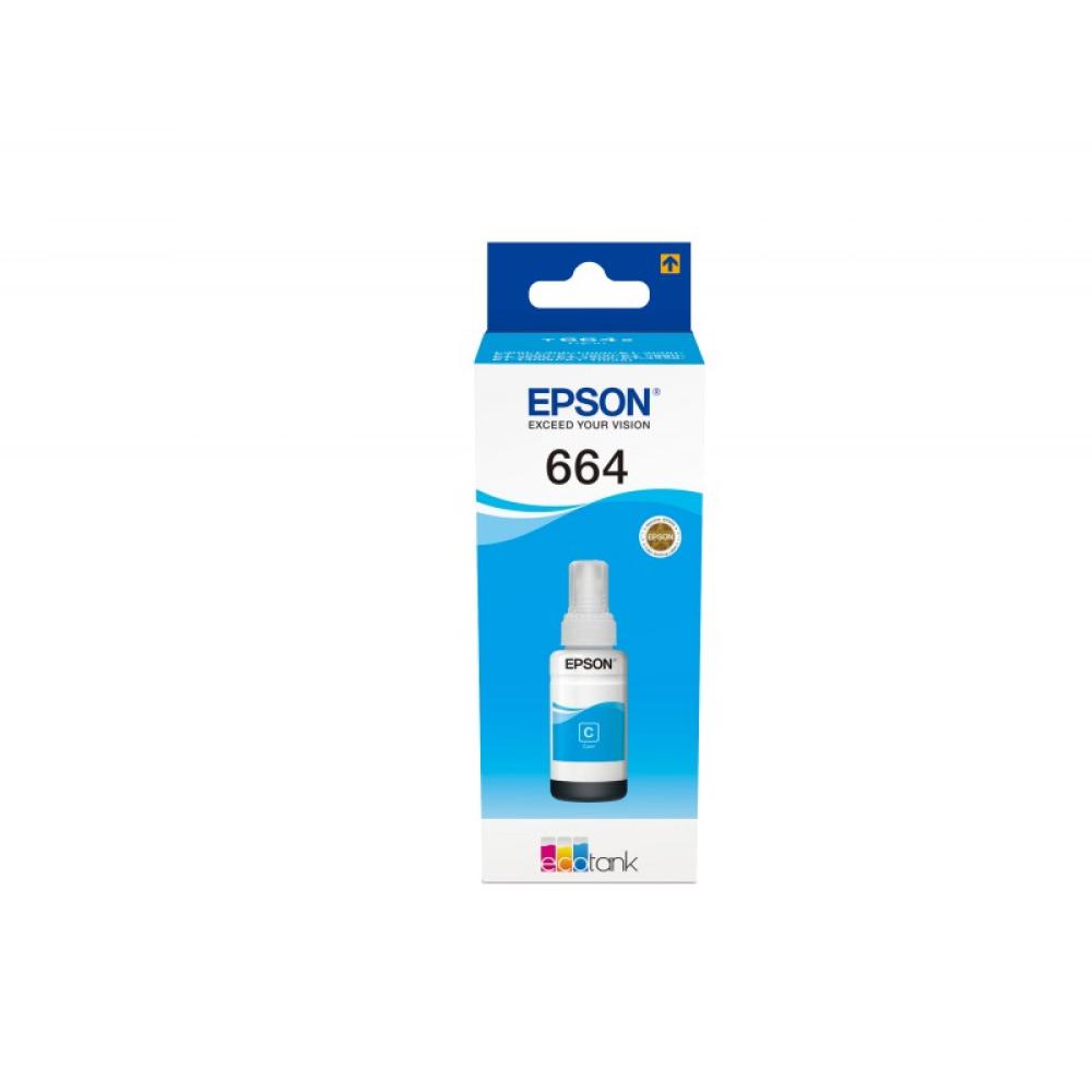 Epson - 664 Ecotank Cyan ink bottle (70ml)
