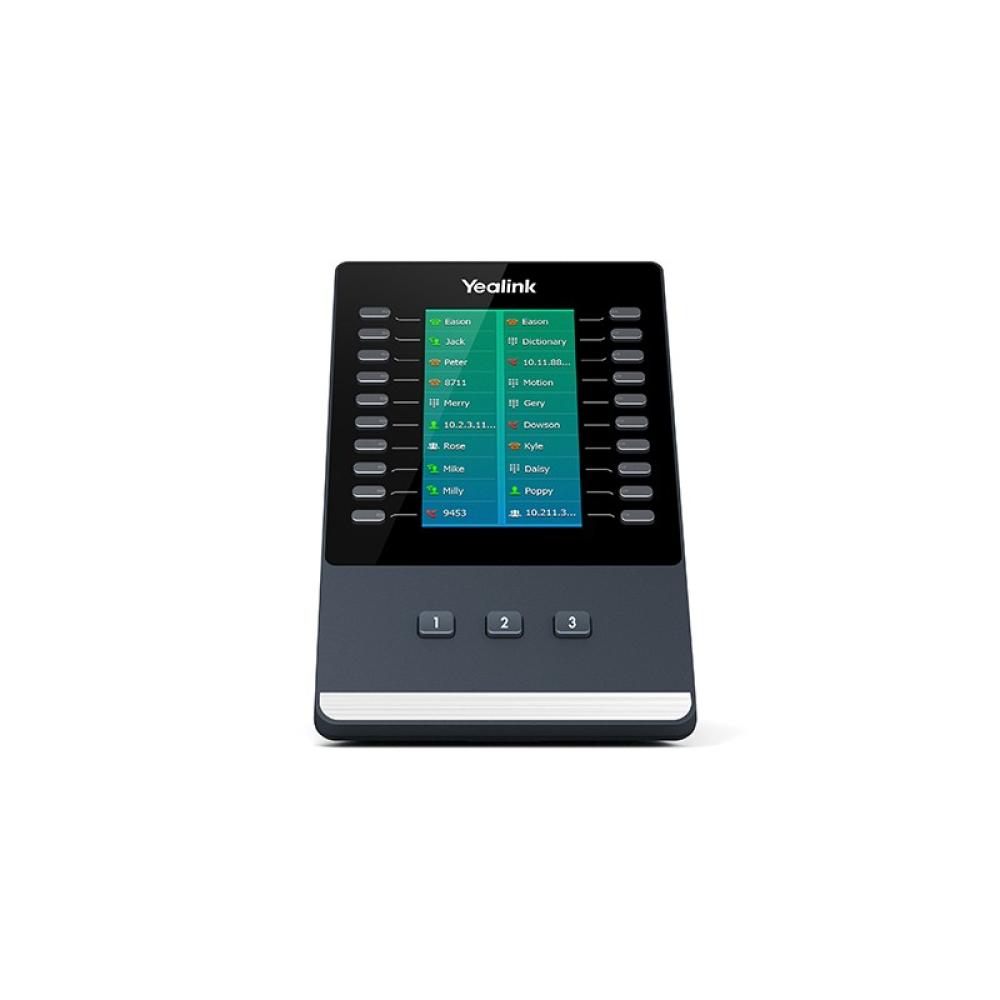 Yealink - EXP50 IP módulo adicional (add-on) Negro, Gris 23 botones