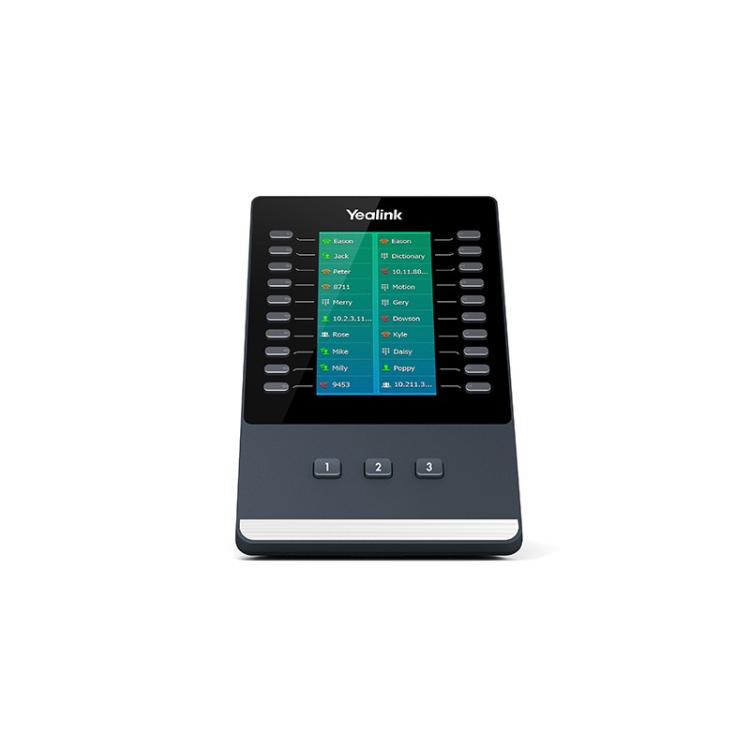 Yealink - EXP50 IP módulo adicional (add-on) Negro, Gris 23 botones