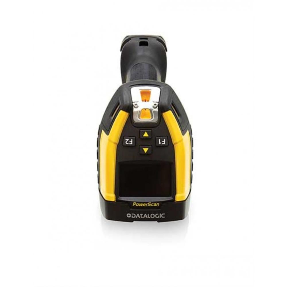 Datalogic - PM9600-DHP433RBK10 lector de código de barras Lector de códigos de barras portátil 1D/2D Laser Negro, Amarillo