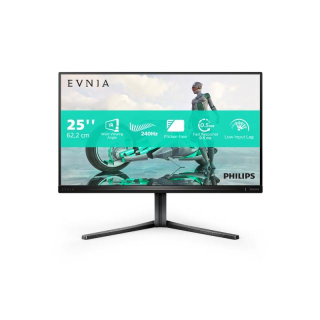 Philips - Evnia 25M2N3200W/00 pantalla para PC 62,2 cm (24.5") 1920 x 1080 Pixeles Full HD LCD Gris